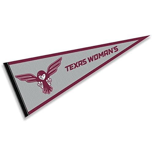 College Flags & Banners Co. Texas Womans Pioneers Pennant - 757 Sports Collectibles