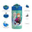 Zak Designs Disney Frozen 2 Kids Spout Cover and Built-in Carrying Loop Made of Plastic, Leak-Proof Water Bottle Design, 16oz, Elsa & Anna - 757 Sports Collectibles