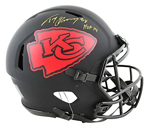 Chiefs Tony Gonzalez"HOF 19" Signed Eclipse Full Size Speed Proline Helmet BAS - 757 Sports Collectibles