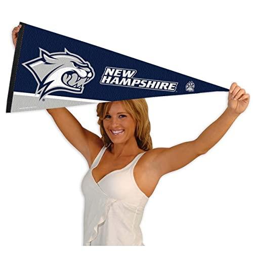 College Flags & Banners Co. New Hampshire Pennant Full Size Felt - 757 Sports Collectibles