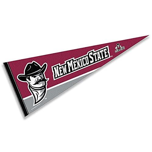 College Flags & Banners Co. New Mexico State Aggies Pennant Full Size Felt - 757 Sports Collectibles