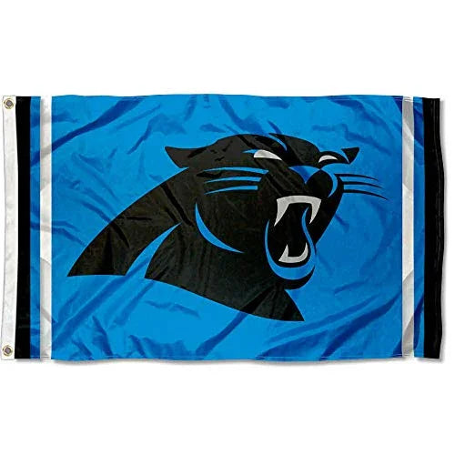 WinCraft Carolina Panthers Panther Blue Flag - 757 Sports Collectibles