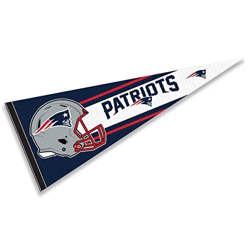 WinCraft New England Patriots Official 30 inch Large Pennant - 757 Sports Collectibles