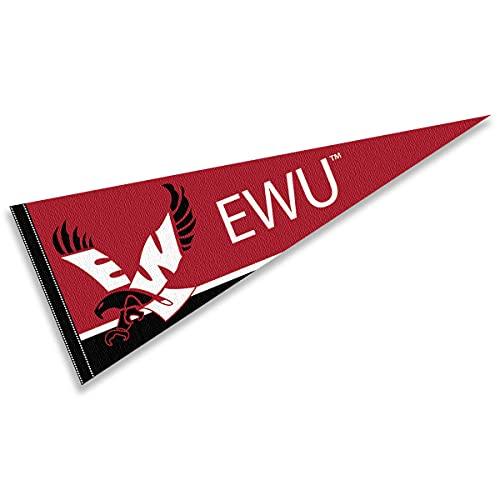 College Flags & Banners Co. Eastern Washington Eagles Pennant Full Size Felt - 757 Sports Collectibles