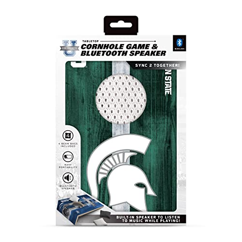 SOAR NCAA Bluetooth On-Ear Headphones, Michigan State Spartans - 757 Sports Collectibles