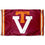 College Flags & Banners Co. Virginia Tech Hokies Vintage Retro Throwback 3x5 Banner Flag - 757 Sports Collectibles