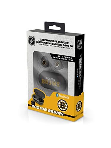 NHL Boston Bruins True Wireless Earbuds, Team Color - 757 Sports Collectibles