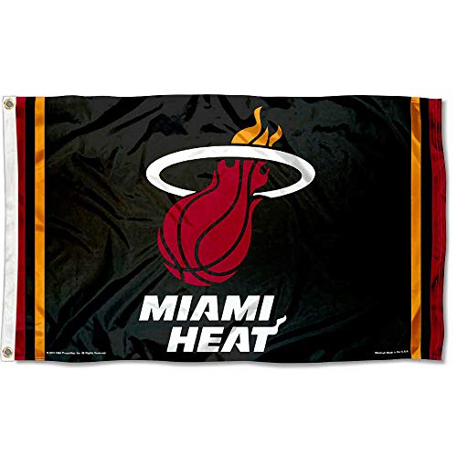 WinCraft Miami Heat Flag 3x5 Banner - 757 Sports Collectibles