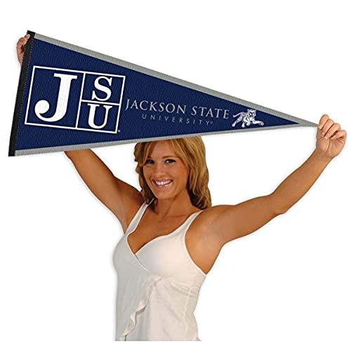 College Flags & Banners Co. Jackson State Pennant Full Size Felt - 757 Sports Collectibles
