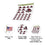 Indiana University Northwest Sticker Vinyl Decal Laptop Water Bottle Car Scrapbook (Sheet - Type 3) - 757 Sports Collectibles