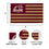 Desert Cactus Elon University Flag Phoenix Flags Banners 100% Polyester Indoor Outdoor 3x5 (Nation) - 757 Sports Collectibles