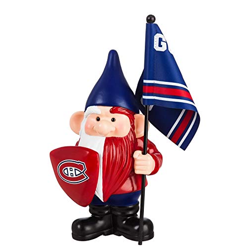 Team Sports America Montreal Canadiens, Flag Holder Gnome - 757 Sports Collectibles