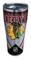 Tervis Triple Walled NHL Chicago Blackhawks Insulated Tumbler Cup Keeps Drinks Cold & Hot, 30oz - Stainless Steel, Ice - 757 Sports Collectibles