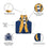 Team Sports America Pennsylvania State University, Double Side Apron - 757 Sports Collectibles