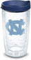 Tervis Made in USA Double Walled University of North Carolina Tar Heels Insulated Tumbler Cup Keeps Drinks Cold & Hot, 16oz, Primary Logo - 757 Sports Collectibles