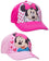 Disney Girls 2 Pack Cotton Baseball Cap: Minnie Mouse, Fancy Nancy, Vamperina (Toddler/Little Girls), Size Age 2-4, Minnie Mouse Pink - 757 Sports Collectibles