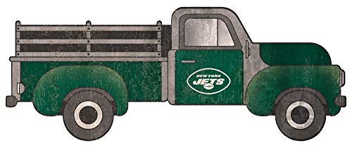 Fan Creations NFL New York Jets Unisex New York Jets 15in Truck Cutout, Team Color, 15 inch - 757 Sports Collectibles