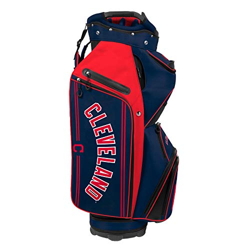 Cleveland Indians Bucket III Cooler Cart Golf Bag - 757 Sports Collectibles