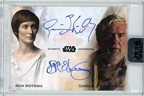 Mon Mothma General Dodonna 2018 Topps Star Wars Stellar Signatures Auto 1/1 - 757 Sports Collectibles