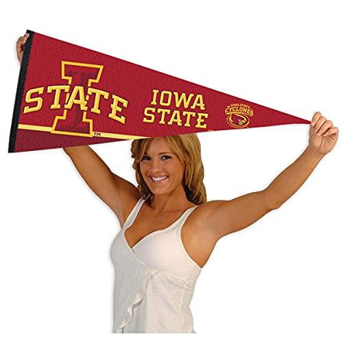 College Flags & Banners Co. Iowa State Cyclones Pennant Full Size Felt - 757 Sports Collectibles