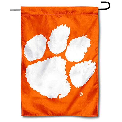 College Flags & Banners Co. Clemson Tigers Garden Flag - 757 Sports Collectibles