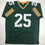 Autographed/Signed Dorsey Levens Green Bay Green Football Jersey Beckett BAS COA - 757 Sports Collectibles