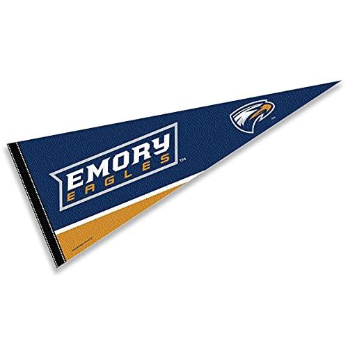 College Flags & Banners Co. Emory Eagles Pennant Full Size Felt - 757 Sports Collectibles