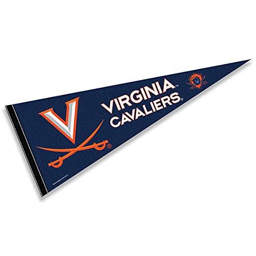 College Flags & Banners Co. Virginia Pennant Full Size Felt - 757 Sports Collectibles