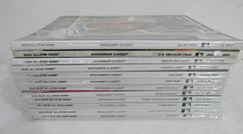1974-2013 MLB All Star Game Program Run All 40 Programs N/MT 131814 - 757 Sports Collectibles