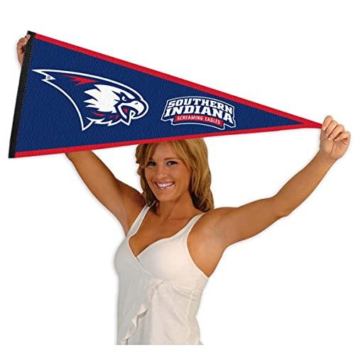 College Flags & Banners Co. Southern Indiana Screaming Eagles Pennant - 757 Sports Collectibles