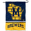 Milwaukee Brewers Retro M State of Wisconsin Double Sided Garden Flag - 757 Sports Collectibles