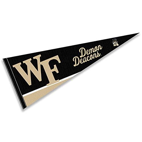 College Flags & Banners Co. Wake Forest Pennant Full Size Felt - 757 Sports Collectibles