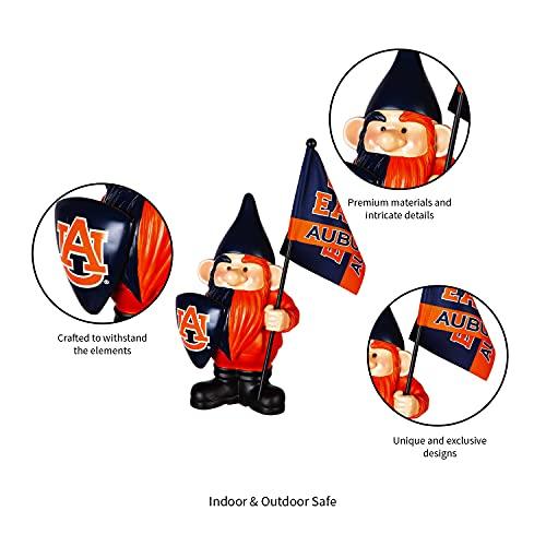 Team Sports America Auburn University, Flag Holder Gnome - 757 Sports Collectibles