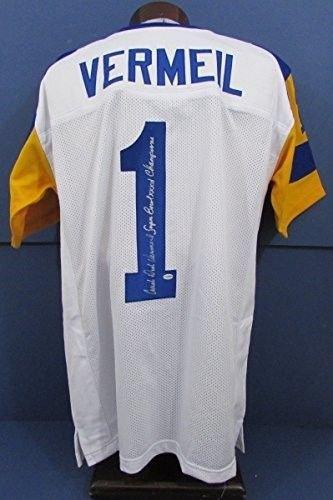 Dick Vermeil St. Louis Rams Signed/Autographed Jersey LEAF 73193