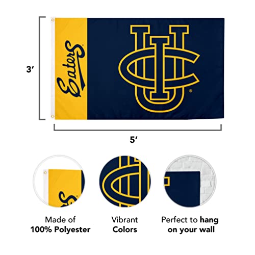 Desert Cactus University of California Irvine Flag Flags Banners 100% Polyester Indoor Outdoor 3x5 (Team Name) - 757 Sports Collectibles