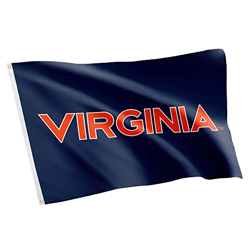 Desert Cactus University of Virginia Flag Cavaliers UVA Wahoos Flags Banners 100% Polyester Indoor Outdoor 3x5 (Style 3) - 757 Sports Collectibles
