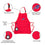 Team Sports America NFL Buffalo Bills Ultimate Grilling Apron Durable Cotton with Beverage Opener and Multi Tool For Football Fans Fathers Day and More - 757 Sports Collectibles