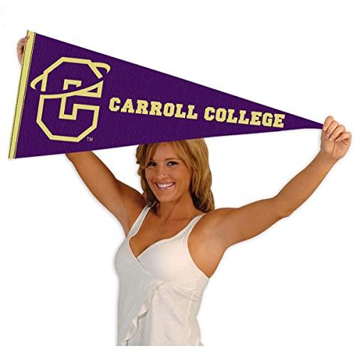 College Flags & Banners Co. Carroll Fighting Saints Pennant - 757 Sports Collectibles