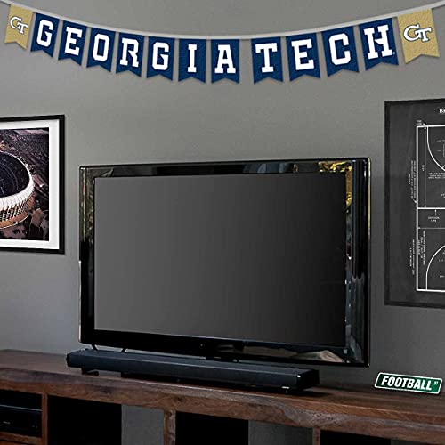 Georgia Tech Yellow Jackets Banner String Pennant Flags - 757 Sports Collectibles