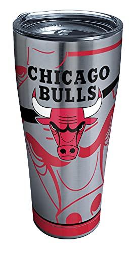 Tervis Triple Walled NBA Chicago Bulls Insulated Tumbler Cup Keeps Drinks Cold & Hot, 30oz - Stainless Steel, Paint - 757 Sports Collectibles