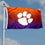 College Flags & Banners Co. Clemson Tigers Two Tone Gradient Flag - 757 Sports Collectibles