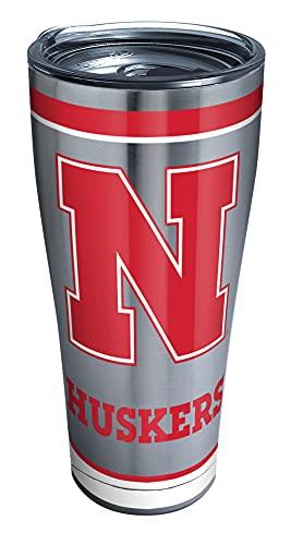 Tervis Triple Walled Nebraska State University Cornhuskers Insulated Tumbler Cup Keeps Drinks Cold & Hot, 30oz - Stainless Steel, Tradition - 757 Sports Collectibles