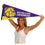 College Flags & Banners Co. Western Illinois Leathernecks Pennant Full Size Felt - 757 Sports Collectibles