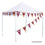 Va Tech Hokies Pennant String Flags - 757 Sports Collectibles