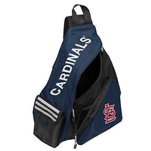 MLB St. Louis Cardinals "Leadoff" Sling Backpack, 20" x 9" x 15" - 757 Sports Collectibles