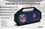 NFL Indianapolis Colts XL Wireless Bluetooth Speaker, Team Color - 757 Sports Collectibles