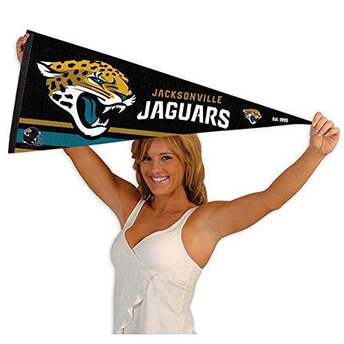 WinCraft Jacksonville Jaguars Pennant Banner Flag - 757 Sports Collectibles