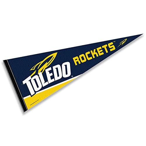 College Flags & Banners Co. Toledo Pennant Full Size Felt - 757 Sports Collectibles