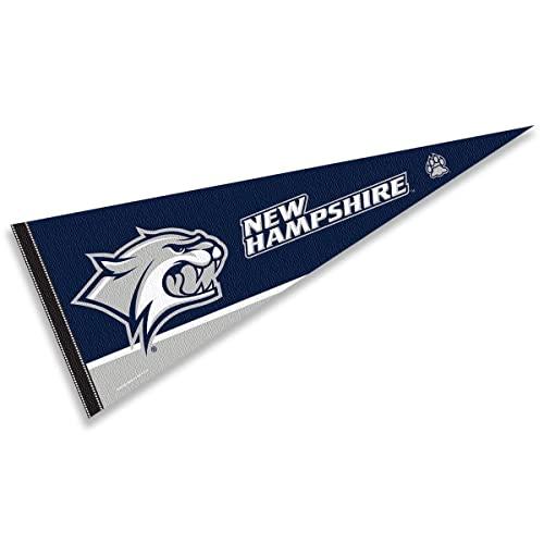 College Flags & Banners Co. New Hampshire Pennant Full Size Felt - 757 Sports Collectibles