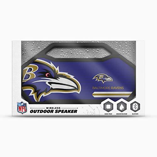 NFL Baltimore Ravens XL Wireless Bluetooth Speaker, Team Color - 757 Sports Collectibles